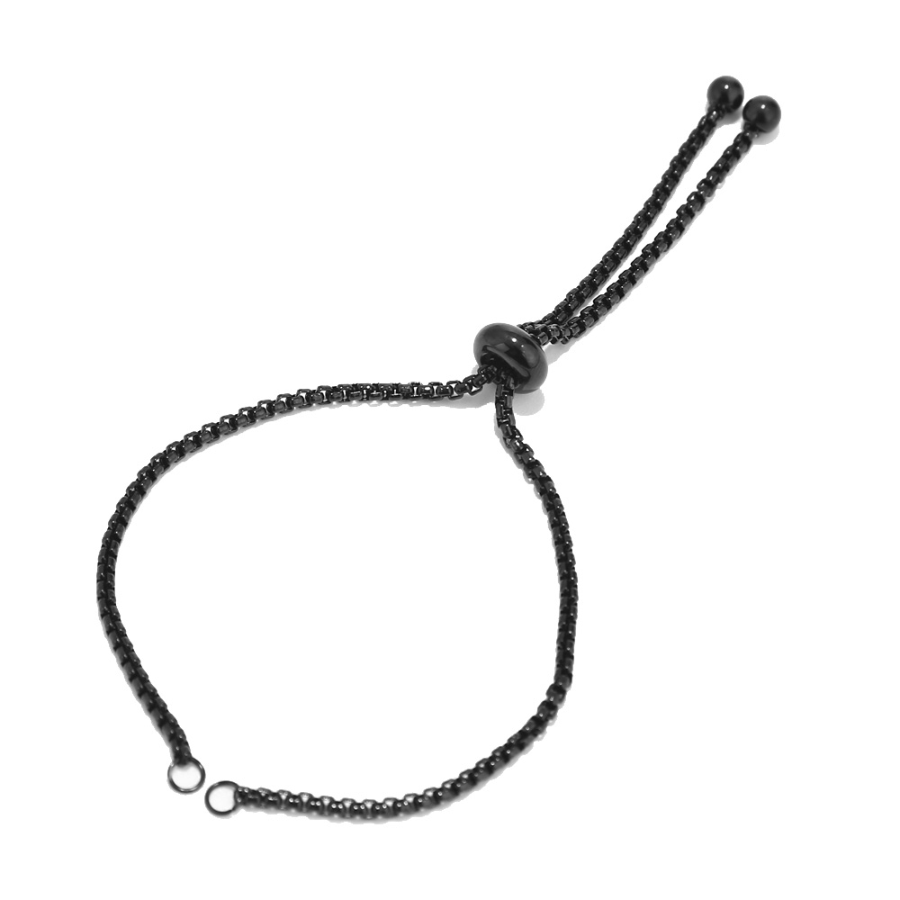Rose Gold Bracelet - 10PCS Bulk Wholesale Stainless Steel Black/Gold/Rose