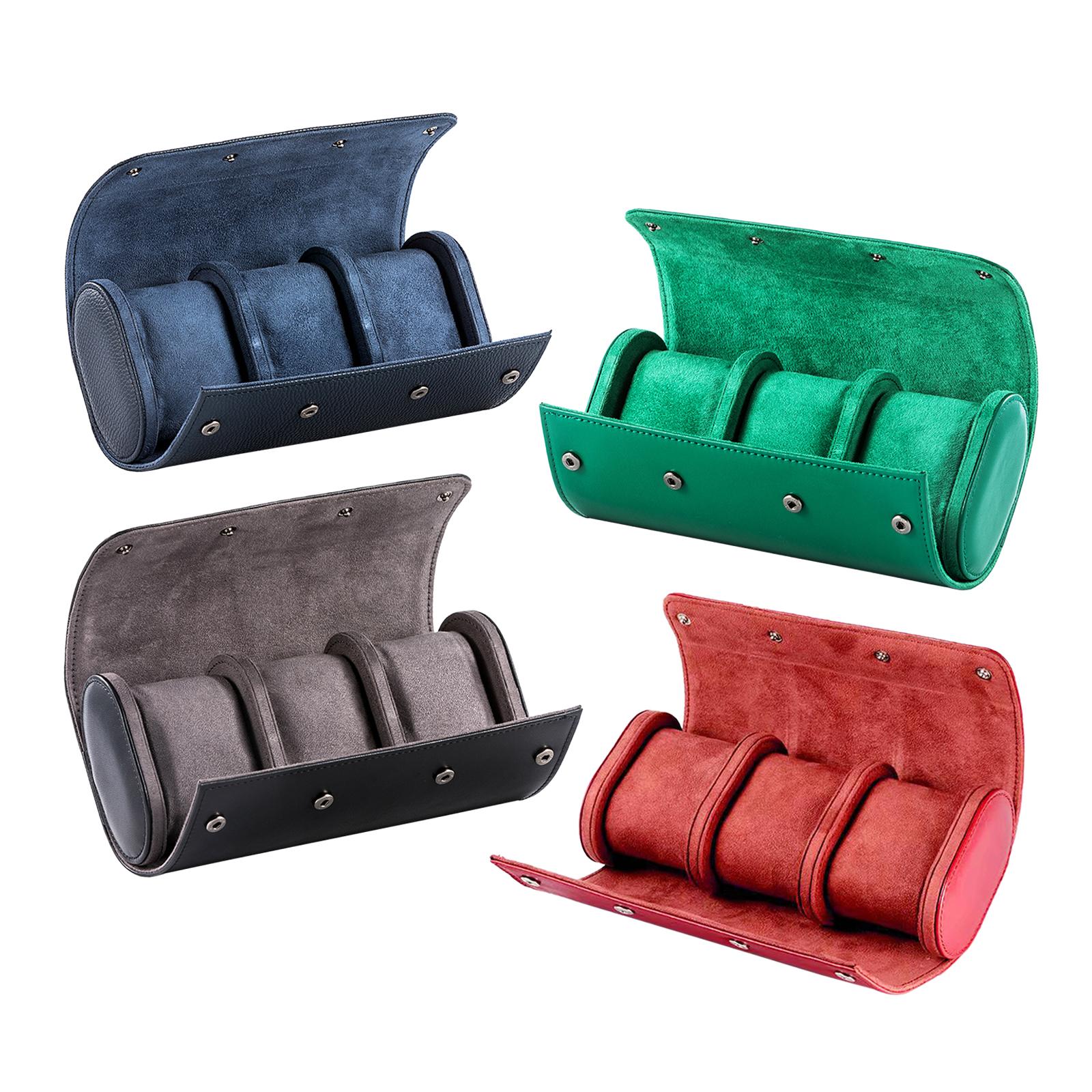 Best Jewelry Watches - 3 Slots Portable Watch Box Chic