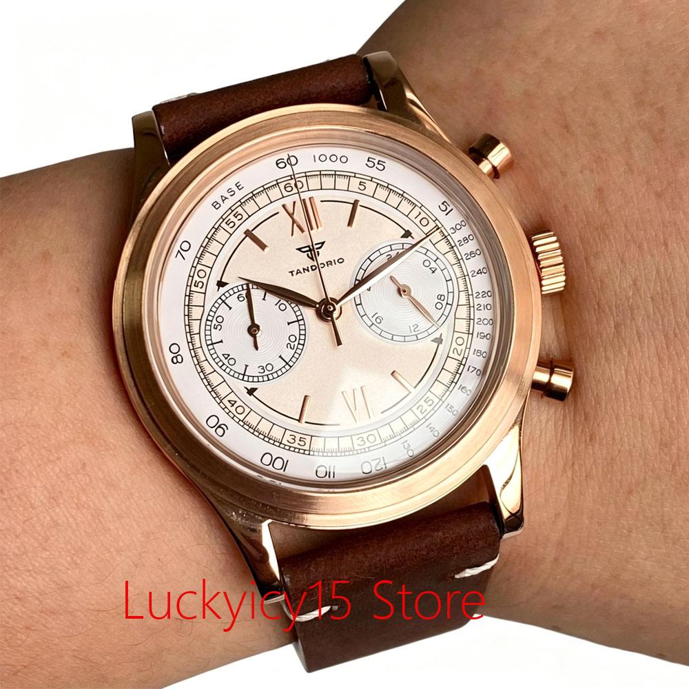 Jewelry Watches Vintage - 38mm Vintage Rose Gold Watch Quartz