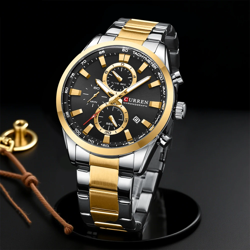 Jewelry Watch - CURREN Casual Quartz Chrono Sport Watches
