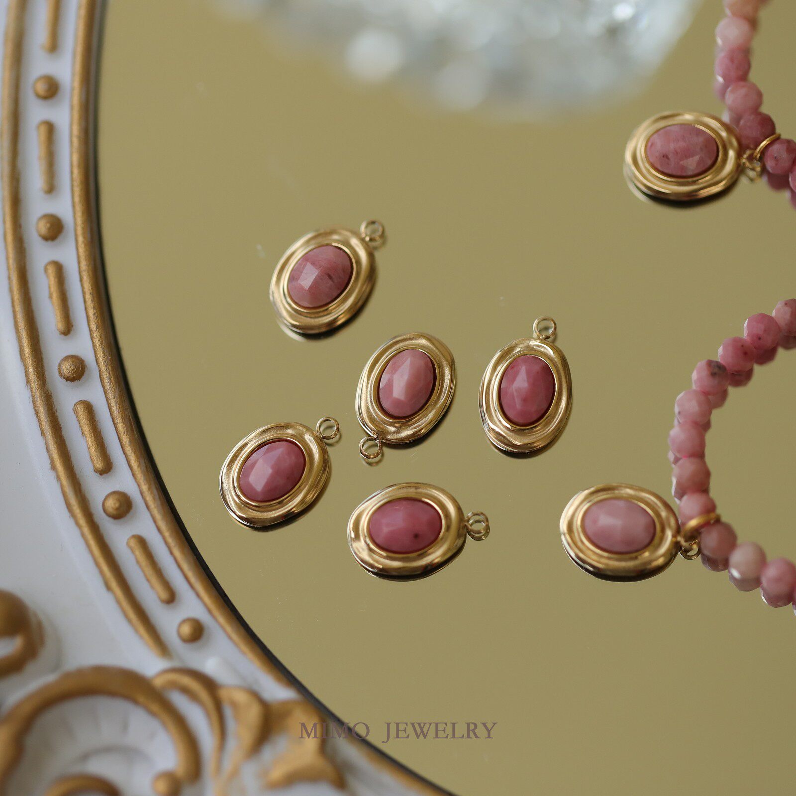 Rose Gold Bracelet - 1pcs Titanium Steel Gold-plated Dry Rose-colored