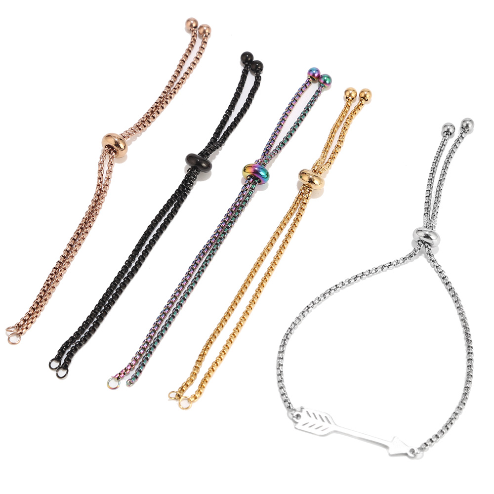 10PCS Bulk Wholesale Stainless - Rose Gold Bracelet recension och pris