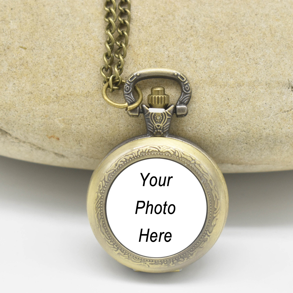 Custom Vintage Metal Pocket Wa - Jewelry With Watches recension och pris