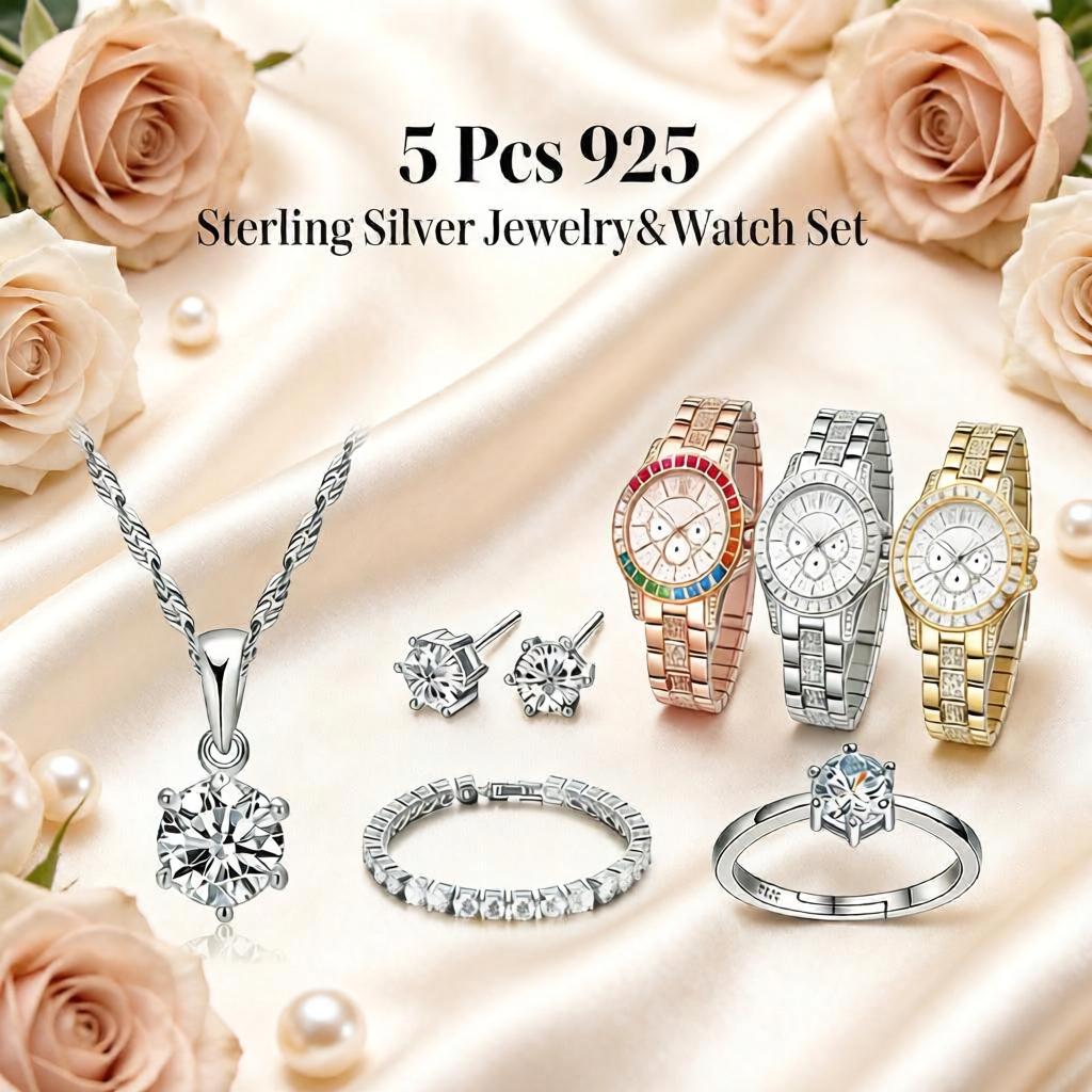 Pretty 925 Sterling Silver Geo - Best Jewelry Watches recension och pris