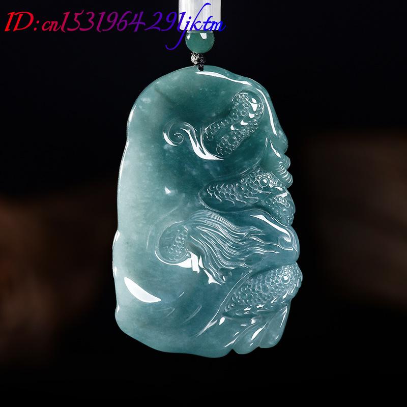 Natural Burmese Jadeite Dragon - Jewelry & Watches Sp Zo O recension och pris