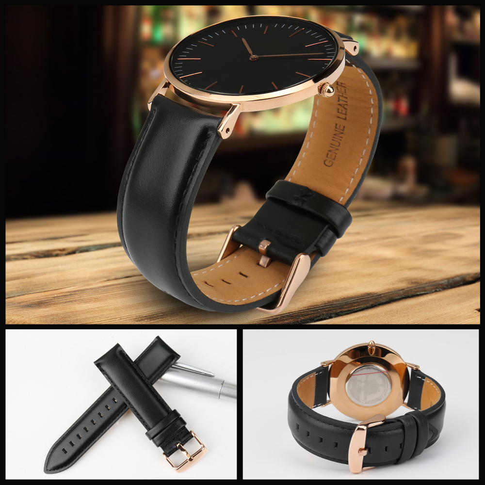 Genuine Quality Genuine Leathe - Daniel Wellington Watches & Jewelry Online Store recension och pris