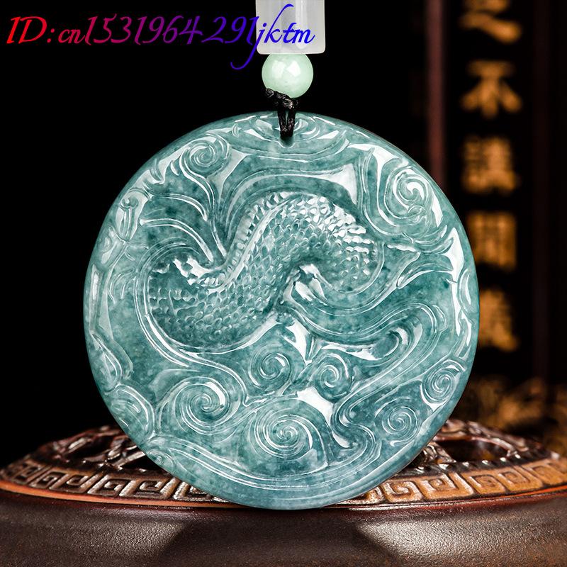 Burmese Jadeite Dragon Pendant - Jewelry & Watches Sp Zo O recension och pris