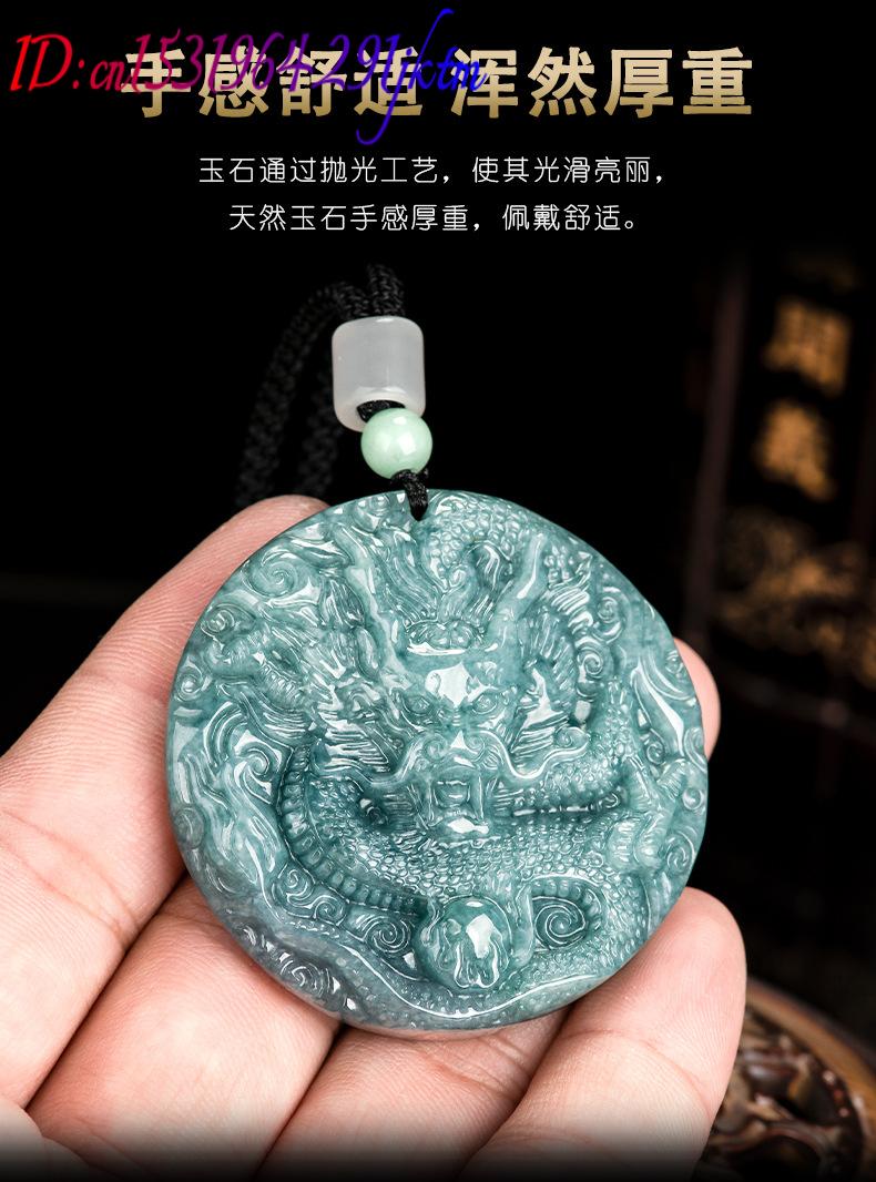 Burmese Jadeite Dragon Pendant - Jewelry & Watches Sp Zo O recension och pris