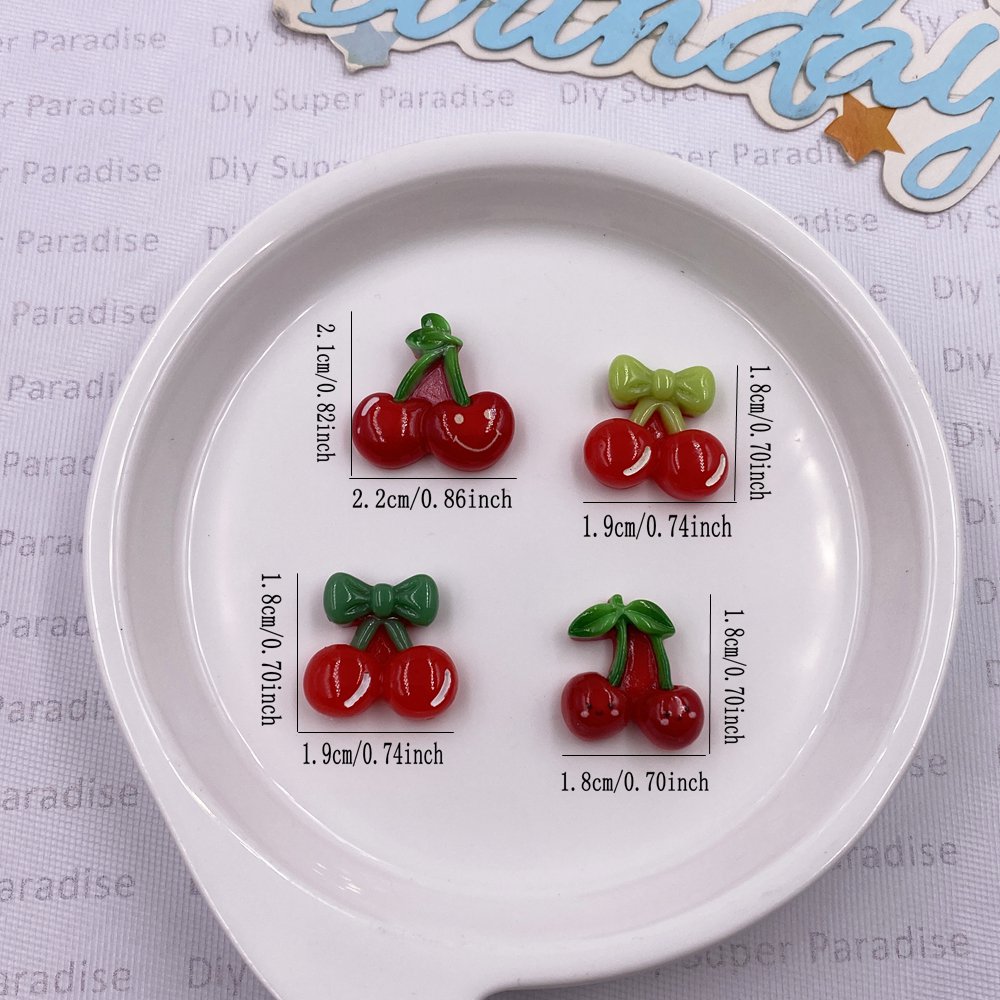 16pcs Colorful Kawaii Cartoon  - Paradise Jewelry & Watches Llc Photos recension och pris