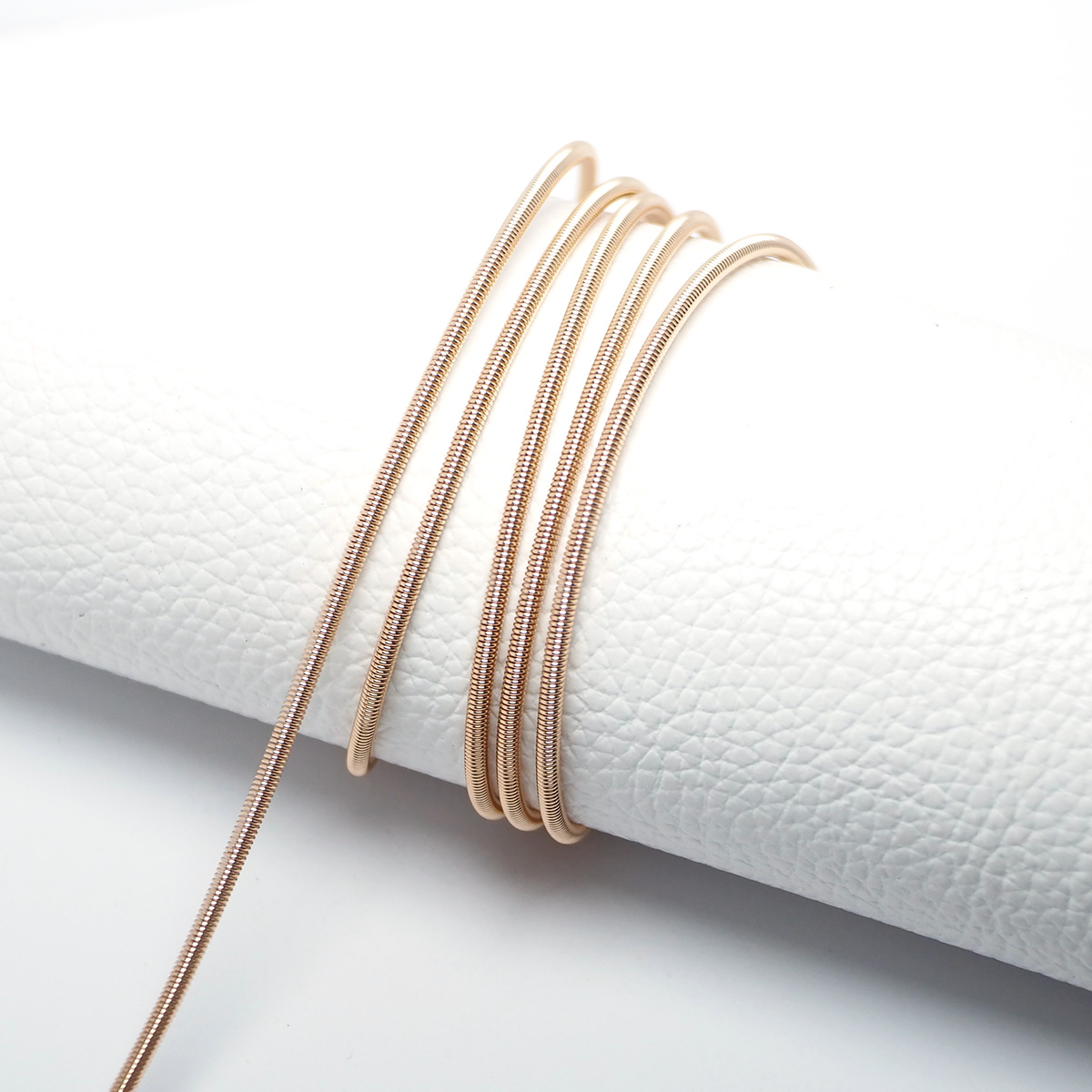 Spring Chains,Rose Gold Plated - Rose Gold Bracelet recension och pris