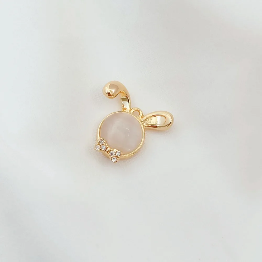 14K Gold and Zirconium Jade Pe - Rose Gold Bracelet recension och pris