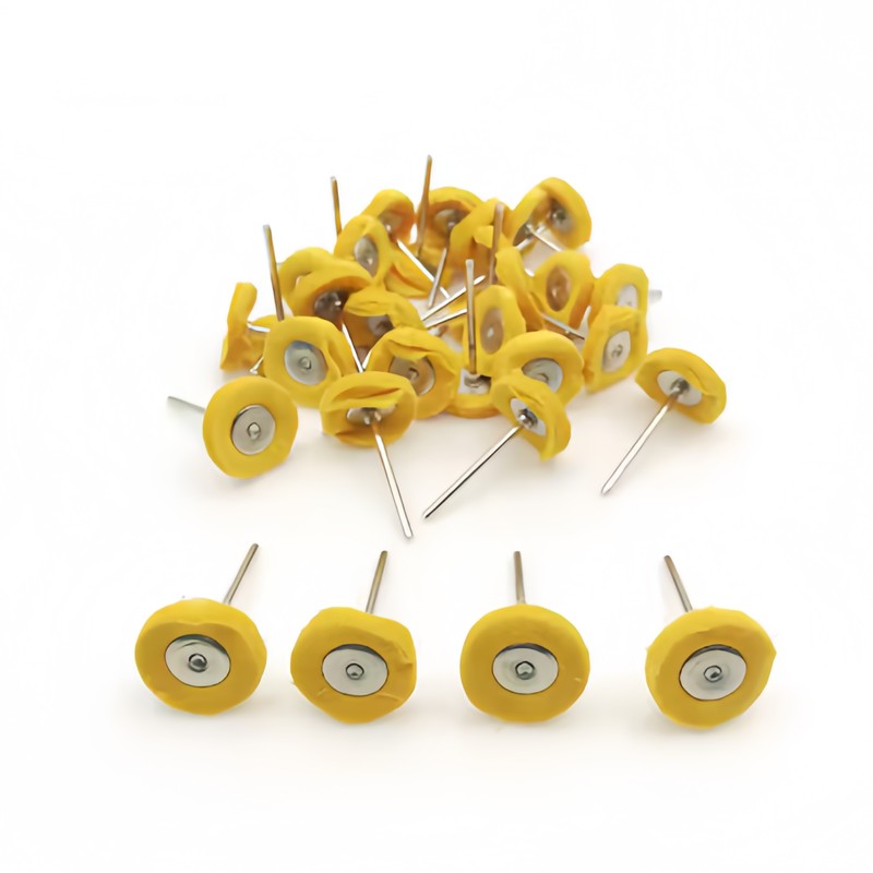 8Pcs 3mm Yellow Polishing Clot - Jewelry With Watches recension och pris