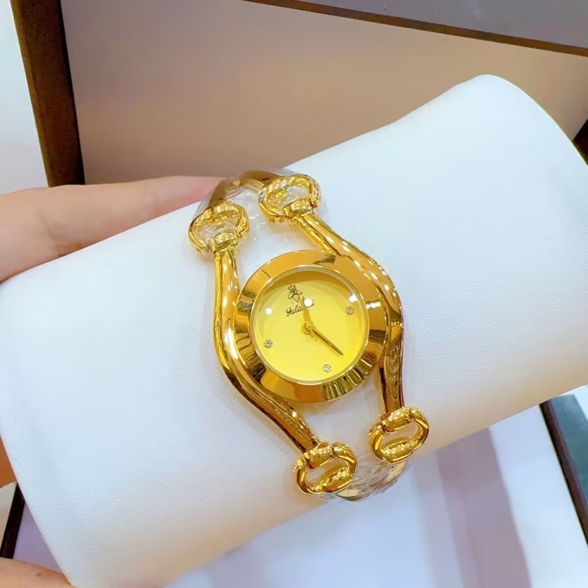 New French Dubai 24K Gold Plat - Jewelry With Watches recension och pris