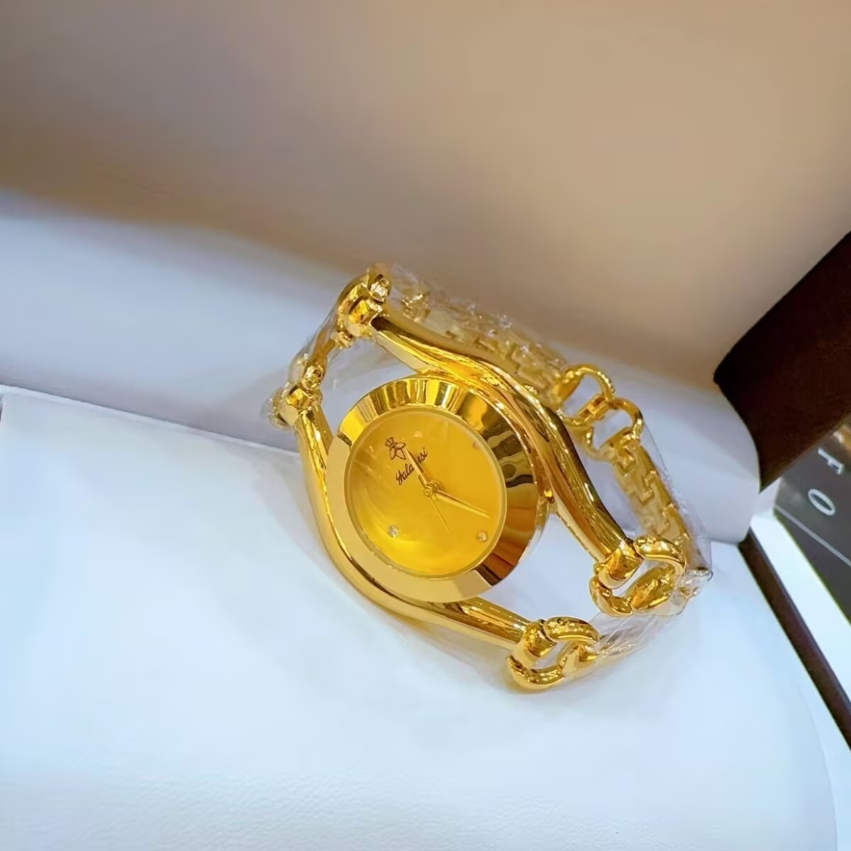 New French Dubai 24K Gold Plat - Jewelry With Watches recension och pris