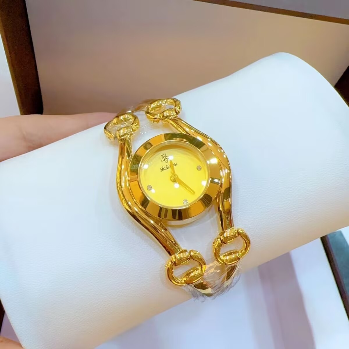 New French Dubai 24K Gold Plat - Jewelry With Watches recension och pris