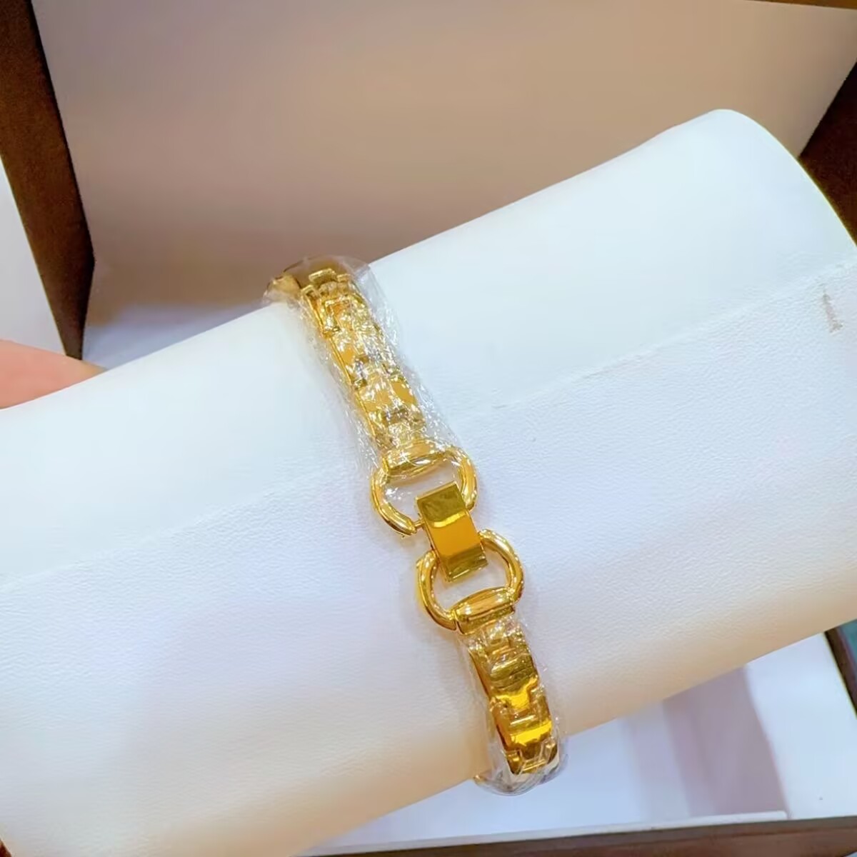 New French Dubai 24K Gold Plat - Jewelry With Watches recension och pris