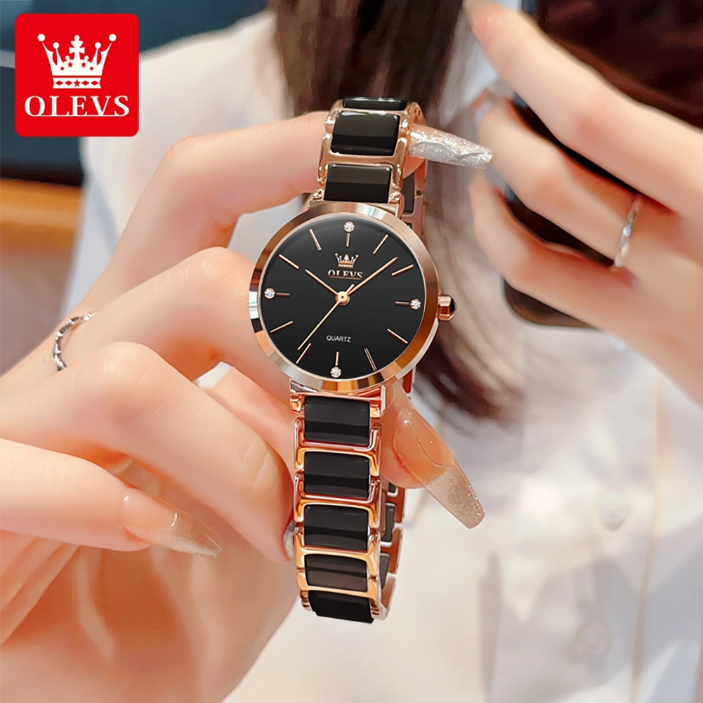 OLEVS Women Watch 5877 Luxury  - Jewelry Watch recension och pris