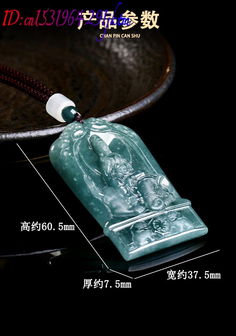 Natural Burmese Jadeite Guanyi - Jewelry & Watches Sp Zo O recension och pris