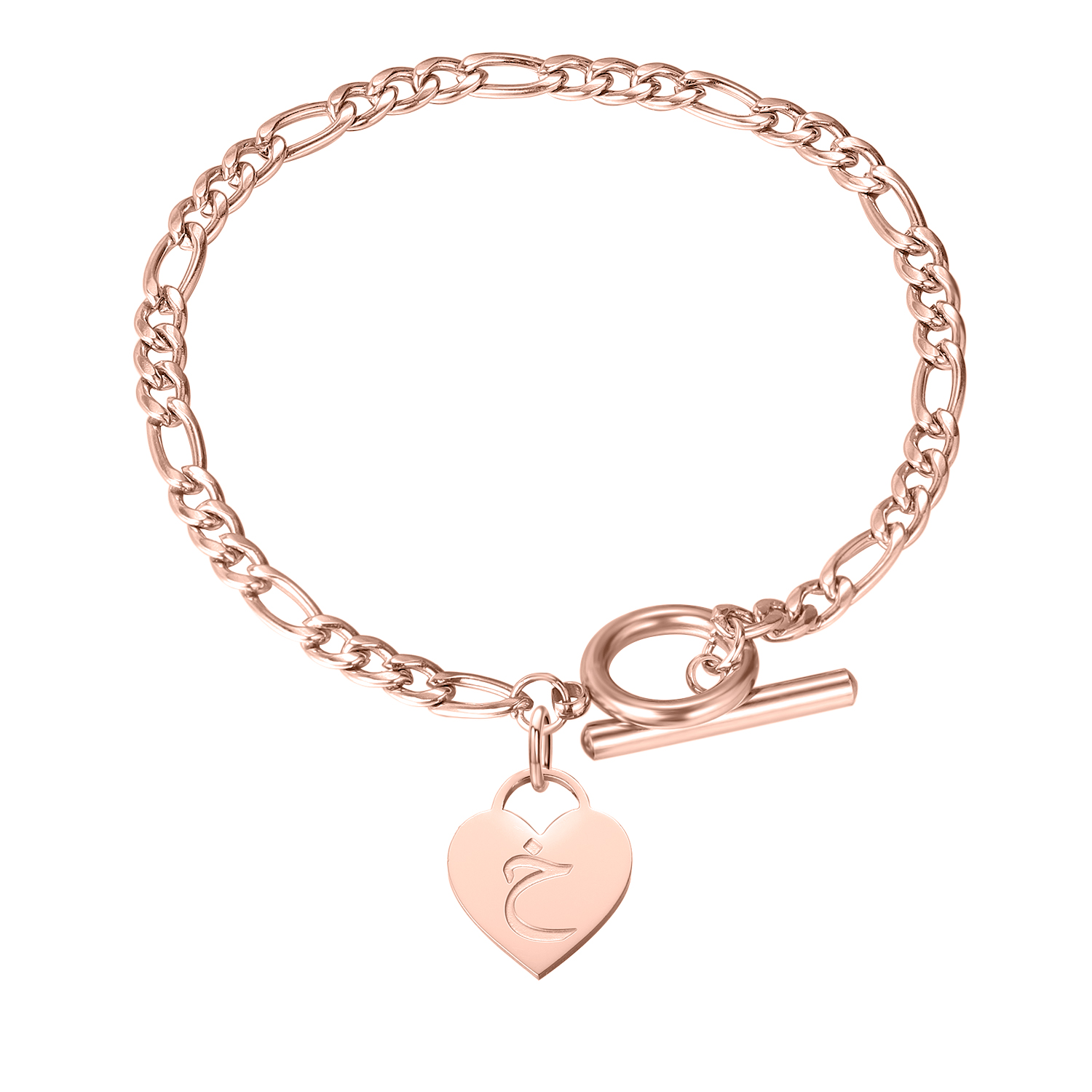 Custom Arabic name bracelet pe - Rose Gold Bracelet recension och pris
