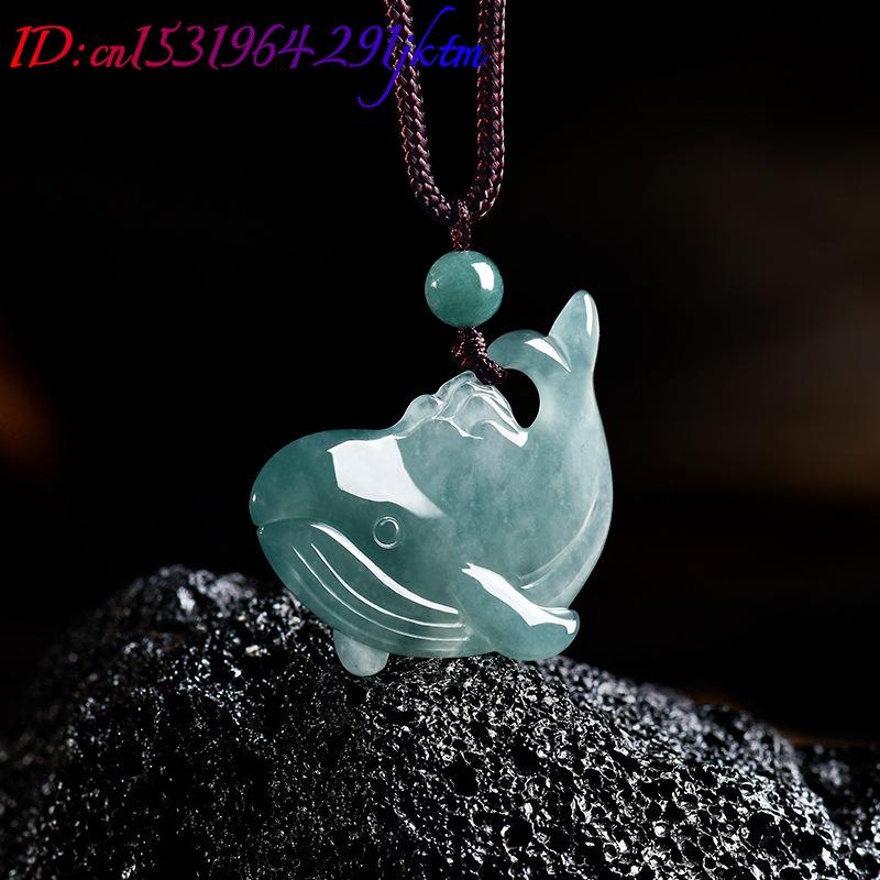 Natural Burmese Jadeite Whale  - Jewelry & Watches Sp Zo O recension och pris