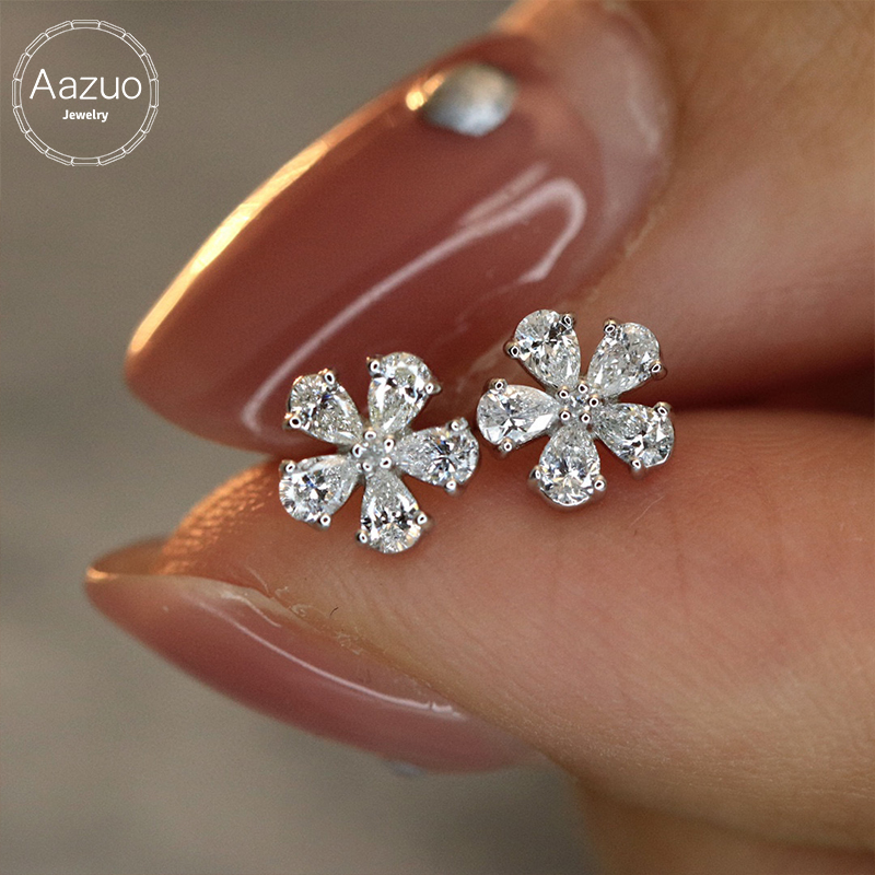 Aazuo Fine Jewelry 18K Orignal - Diamond Stud Earrings recension och pris
