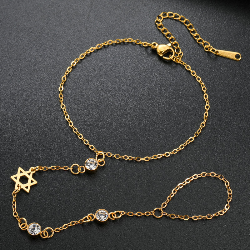 Jewish Star of David Hebrew Le - Jewelry & Watches Sp Zo O recension och pris