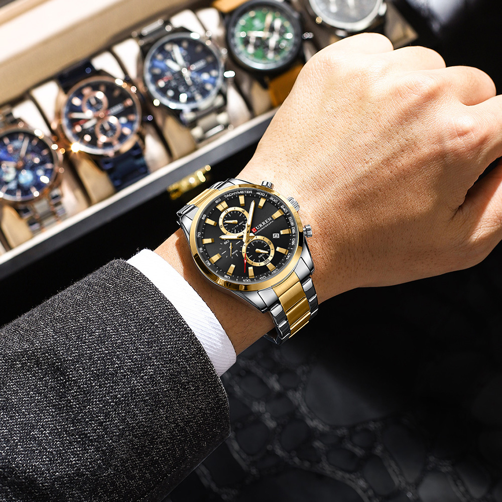 CURREN Casual Quartz Chrono Sp - Jewelry Watch recension och pris