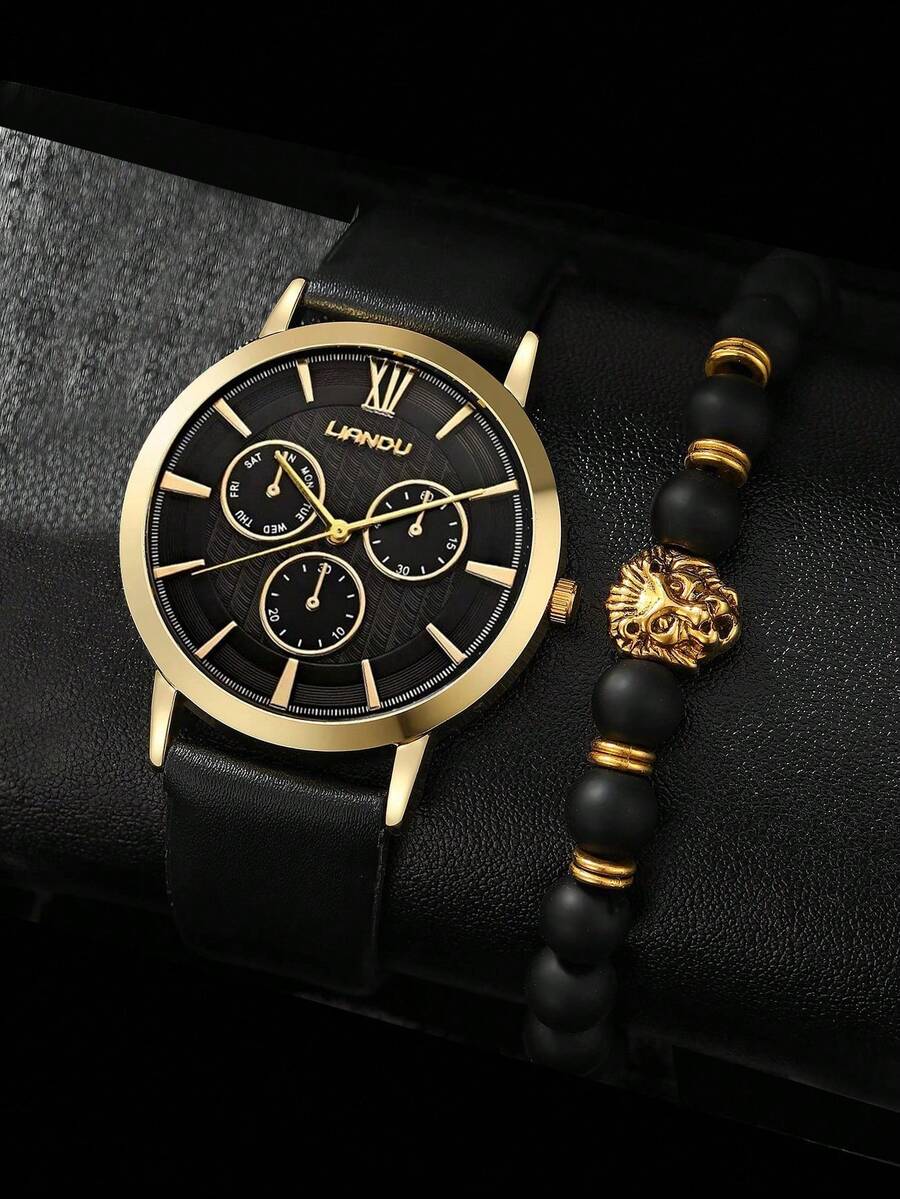 LIANDU LIANDU 1 Set Men's Fash - Jewelry With Watches recension och pris