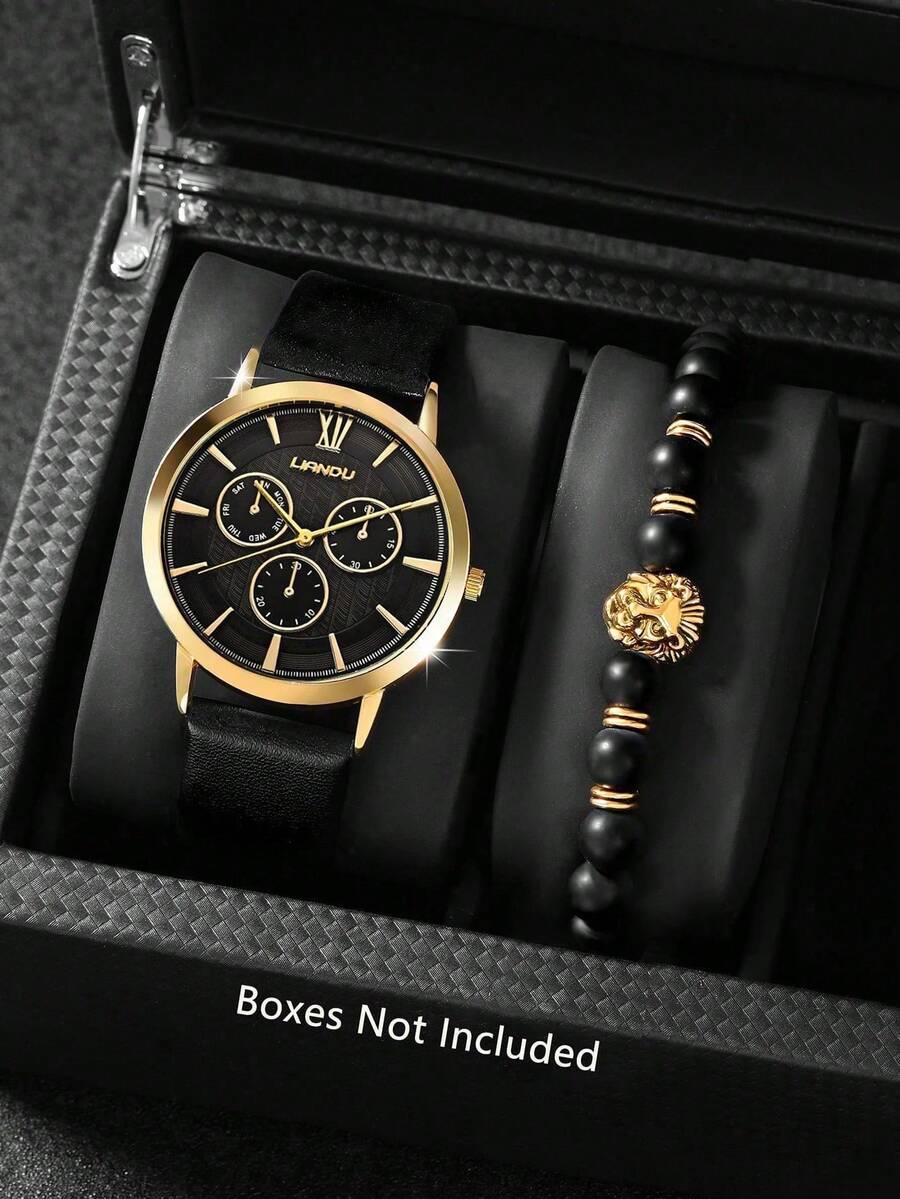 LIANDU LIANDU 1 Set Men's Fash - Jewelry With Watches recension och pris
