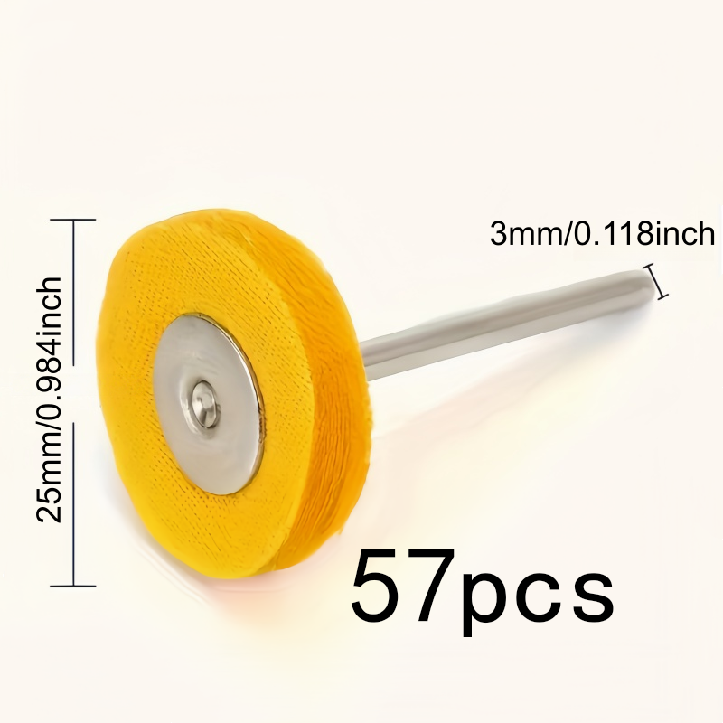 57Pcs 3mm Yellow Polishing Clo - Jewelry With Watches recension och pris
