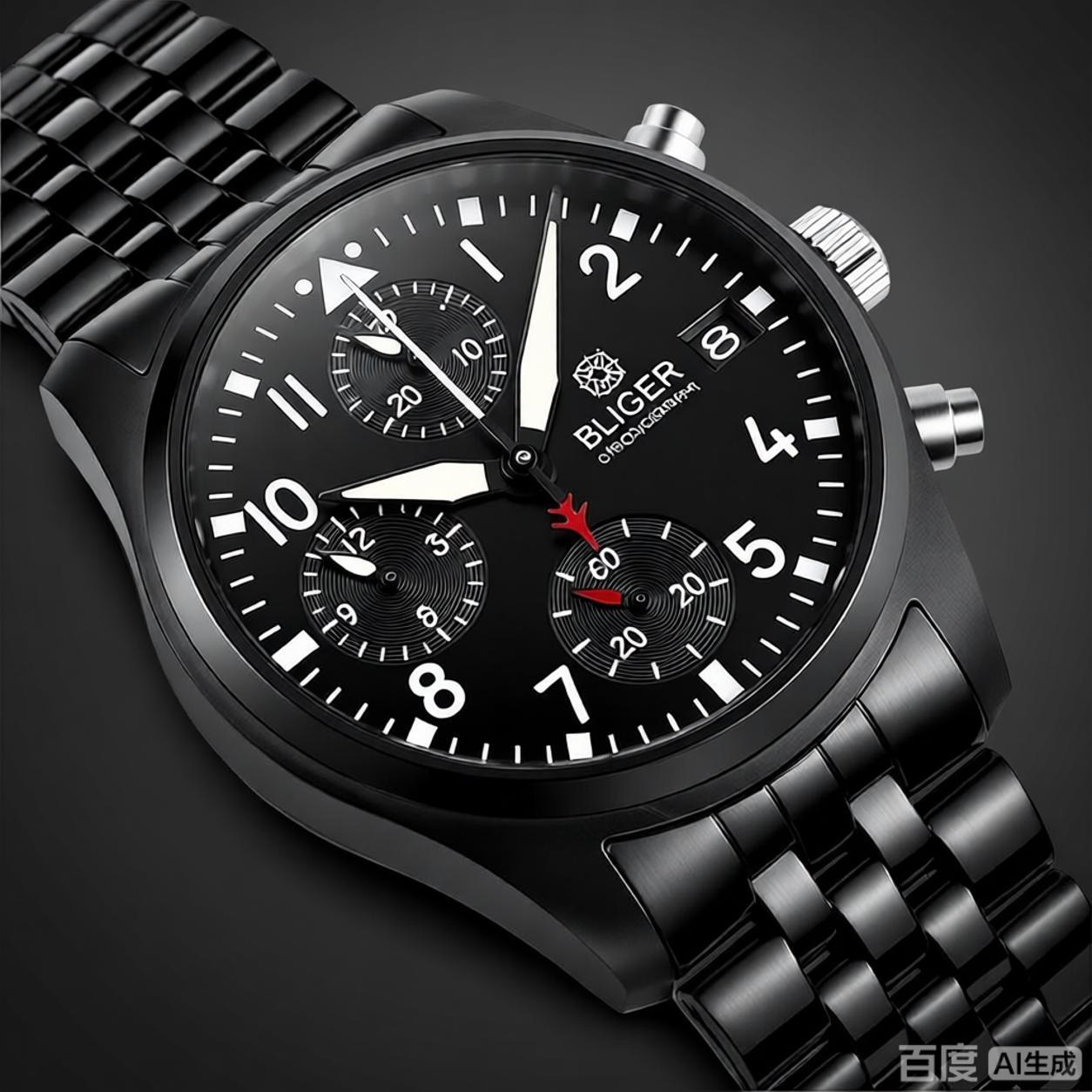 BLIGER Full Black Brushed 38mm - Jewelry Watch recension och pris