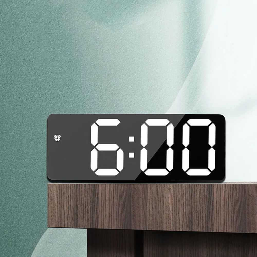 Acrylic Mirror Alarm Clock Ele - Moments Watches & Jewelry Vaughan Mills recension och pris