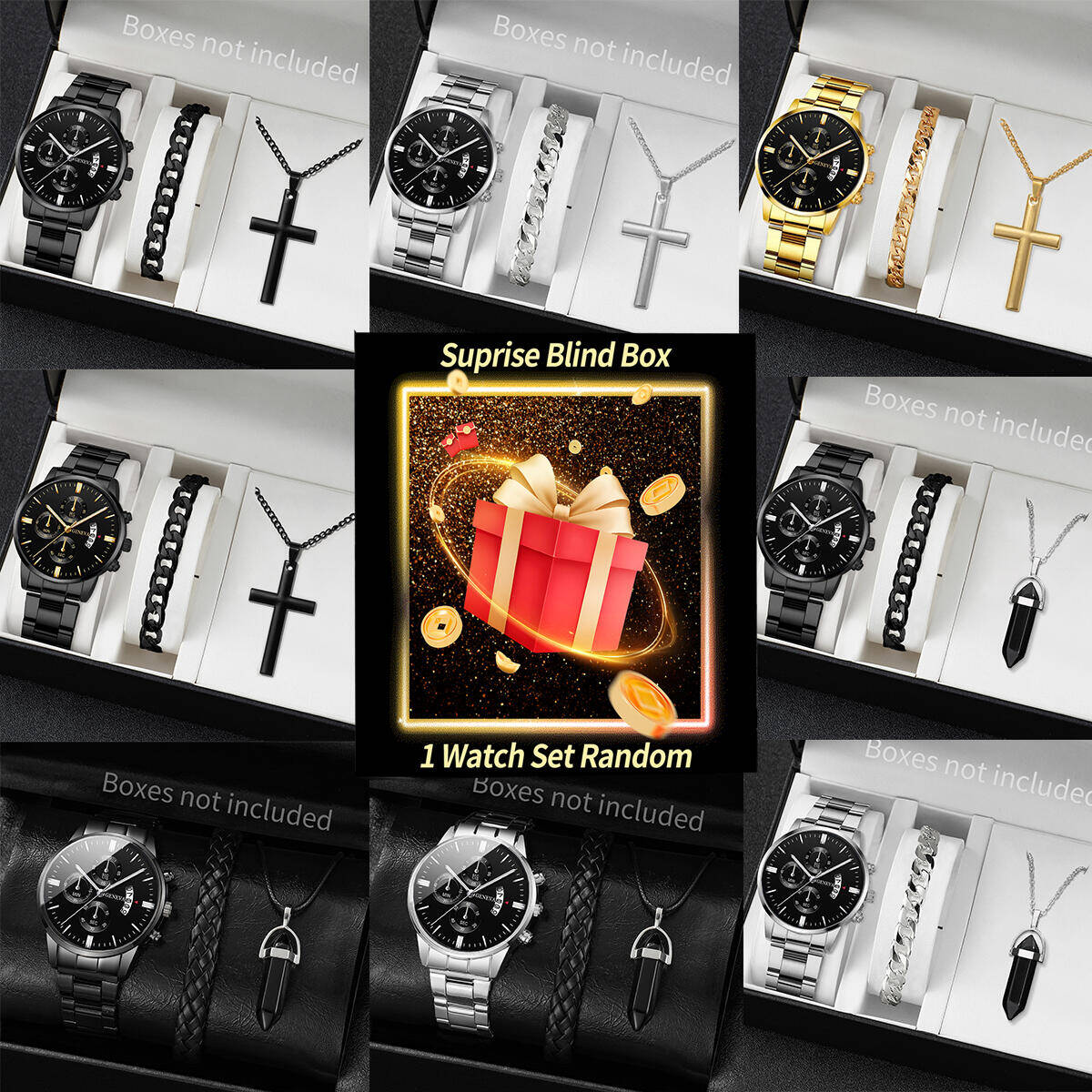 Surprise Mystery Watch Blind B - Jewelry With Watches recension och pris