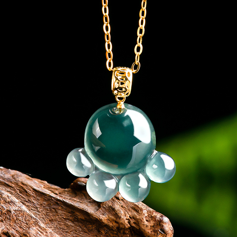 Natural Real Emerald Blue Wate - Jewelry & Watches Sp Zo O recension och pris