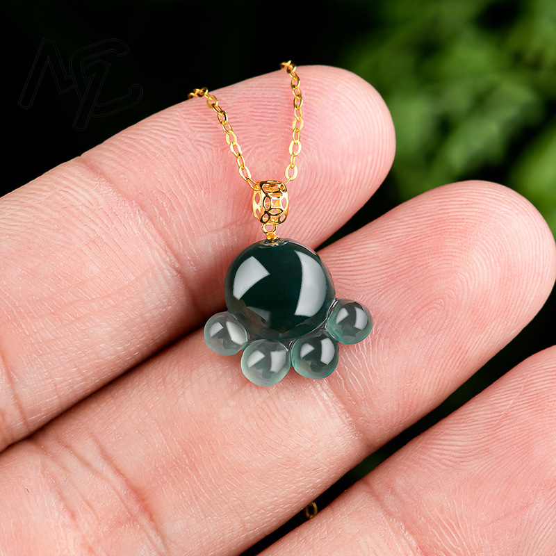 Natural Real Emerald Blue Wate - Jewelry & Watches Sp Zo O recension och pris