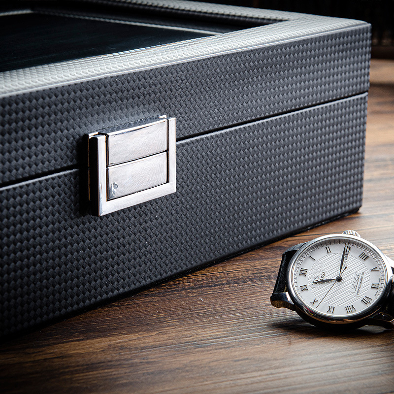 Watch Box Display Cabinet Glas - Best Jewelry Watches recension och pris