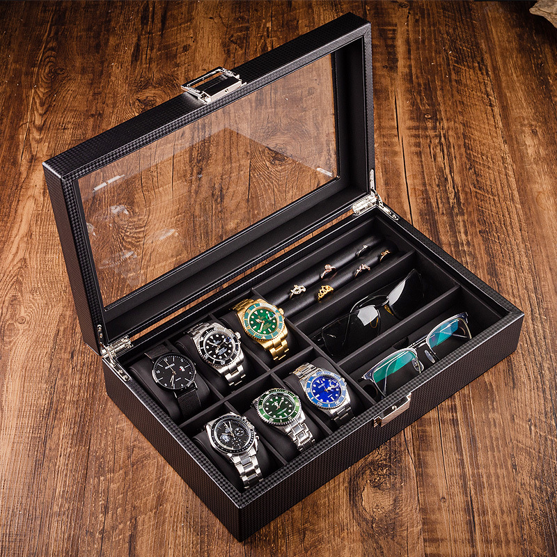 Watch Box Display Cabinet Glas - Best Jewelry Watches recension och pris