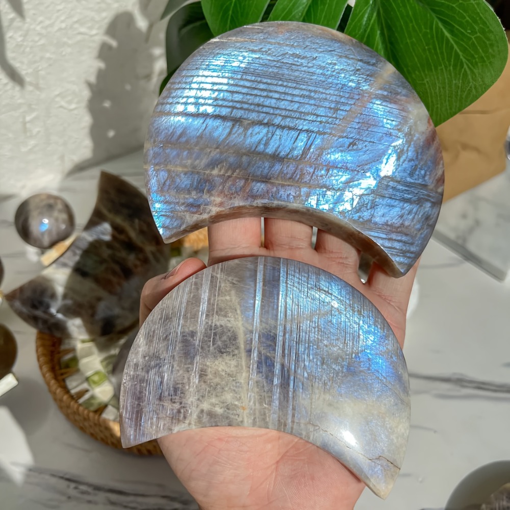 1Pc Blue Moonstone with Sunsto - Are Watches Jewelry Or Accessories recension och pris
