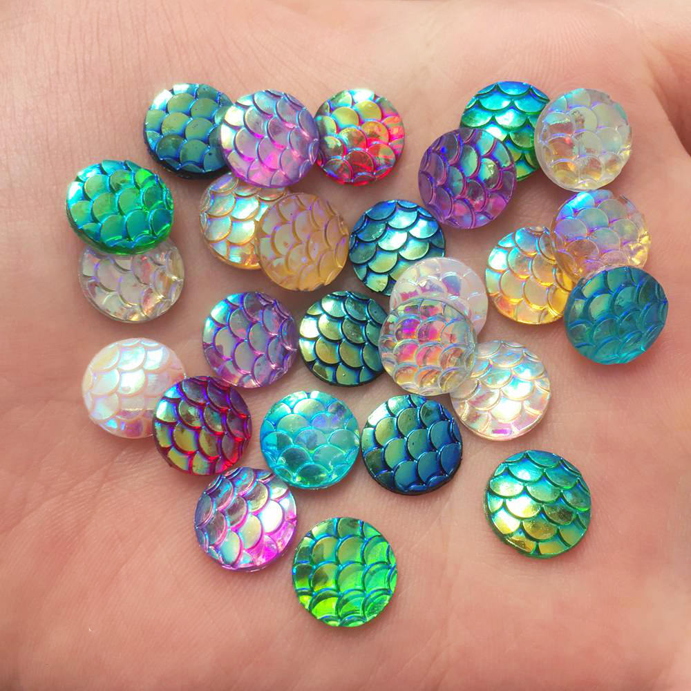 Shiny 100Pcs AB Resin 10mm Rou - Paradise Jewelry & Watches Llc Photos recension och pris