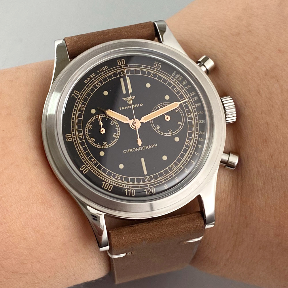 Tandorio New 38mm Domed Glass  - Jewelry Watches Vintage recension och pris