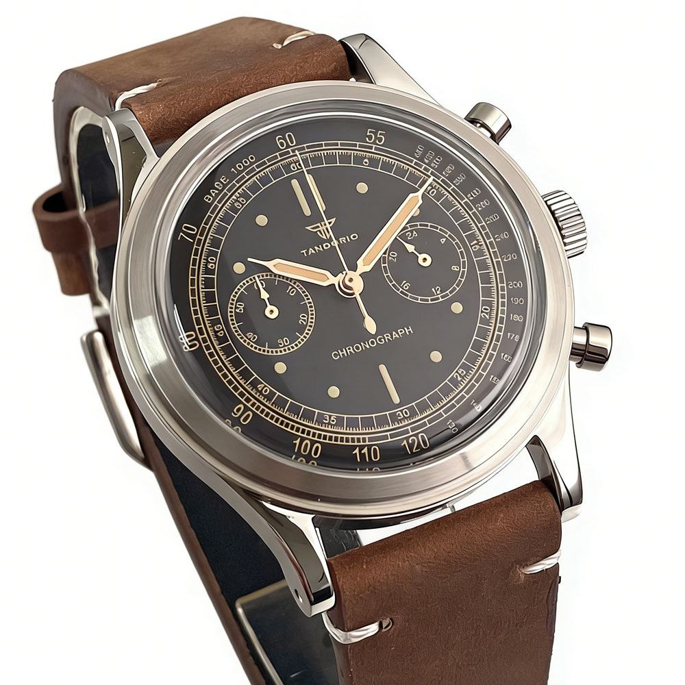 Tandorio New 38mm Domed Glass  - Jewelry Watches Vintage recension och pris