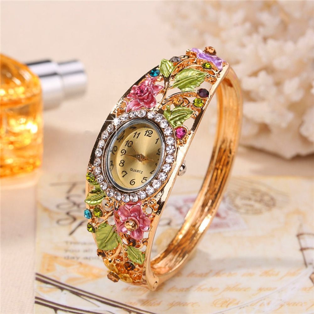 Rich In Flowers Vintage Watch  - Jewelry Watches Vintage recension och pris